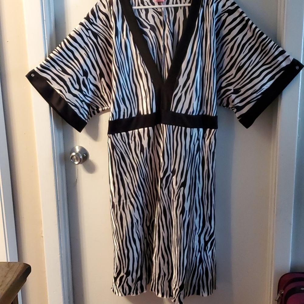 Zebra dress